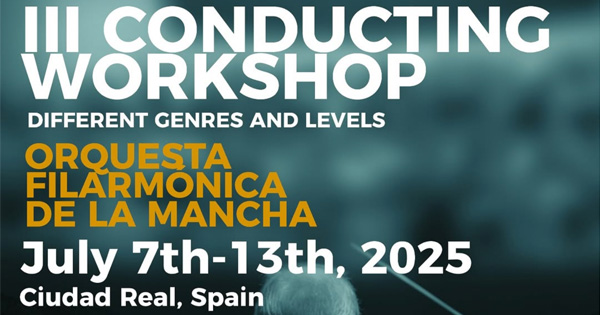 III Curso de Dirección Musical de la Orquesta Filarmónica de la Mancha.